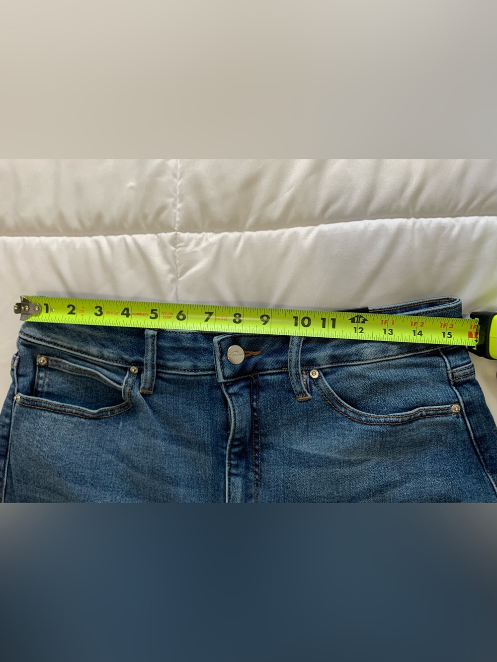 New Ricki’s high rise straight leg crop jean Size 12 - Picture 3 of 8